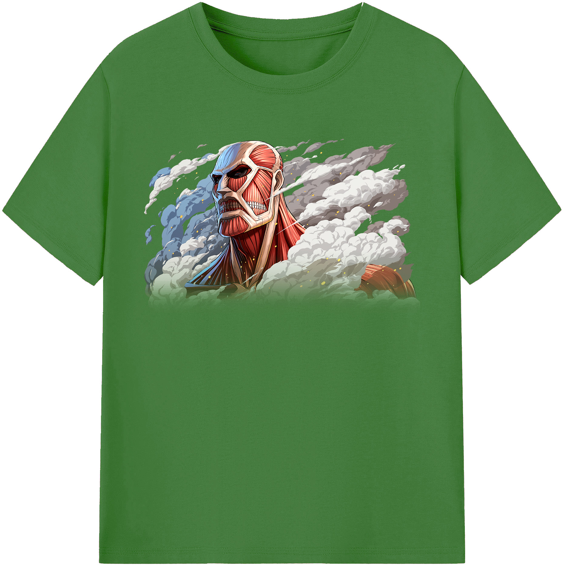 （画像用） 進撃の巨人 Attack on Titan レディースカジュアルプリントTシャツ（綿100％）